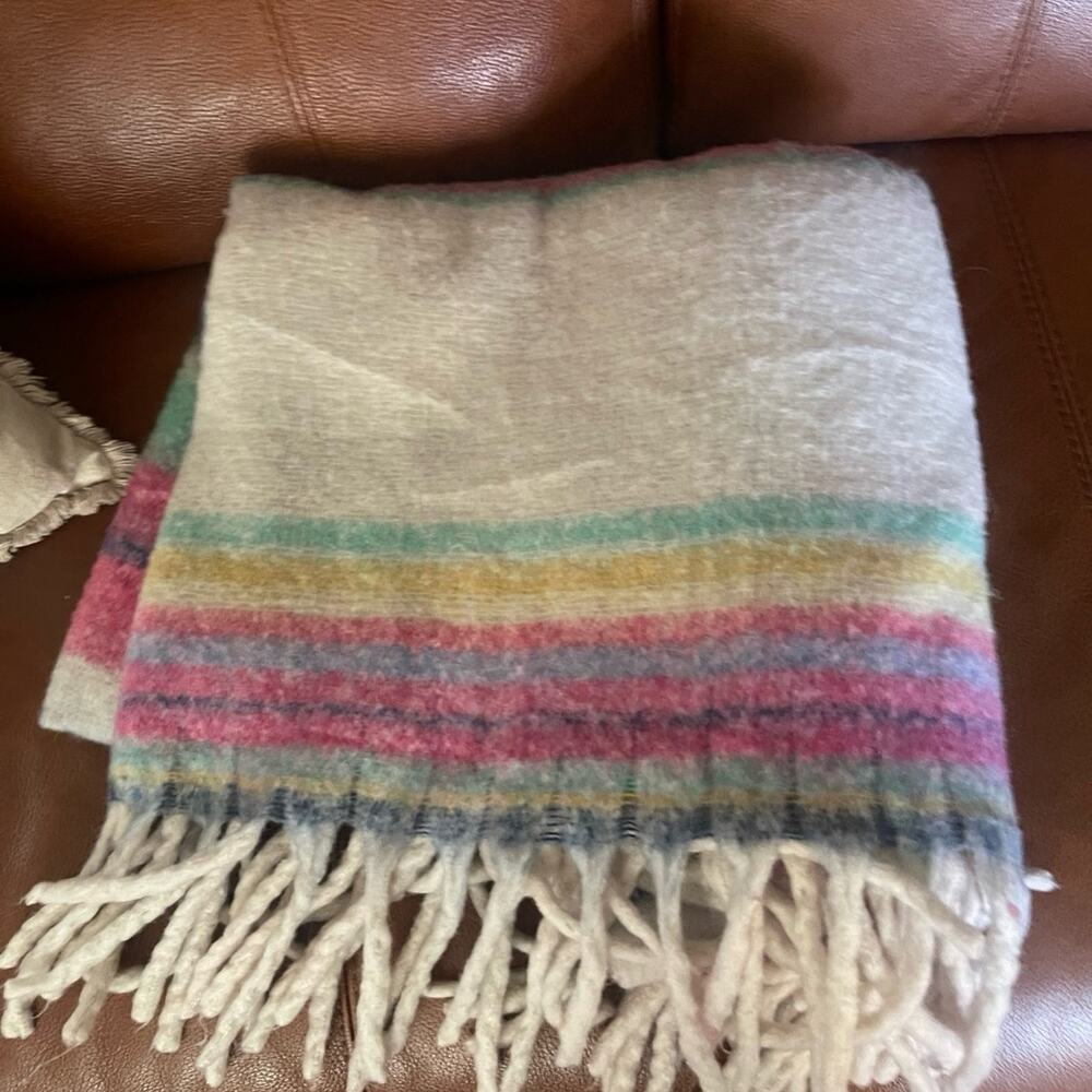 Free People cozy throw blanket